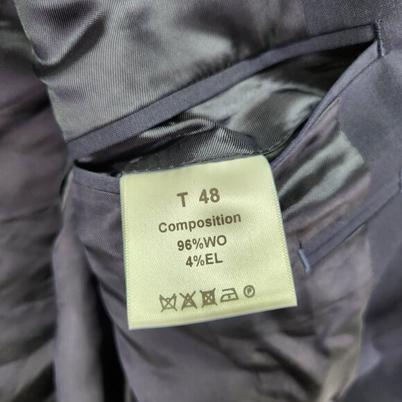 The Kooples Wool Blazer Jacket Women’s Size 48 Career Two Button Front - Picture 11 of 13